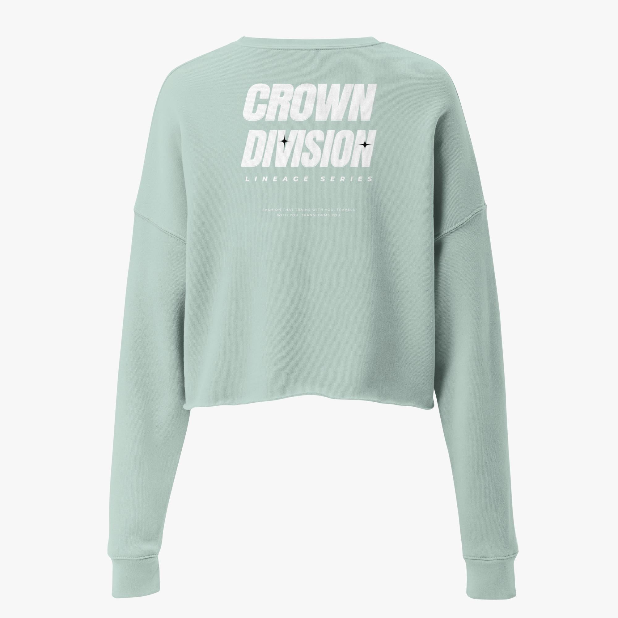 Crown Division Originals Crop Sweatshirt - Crown Division
