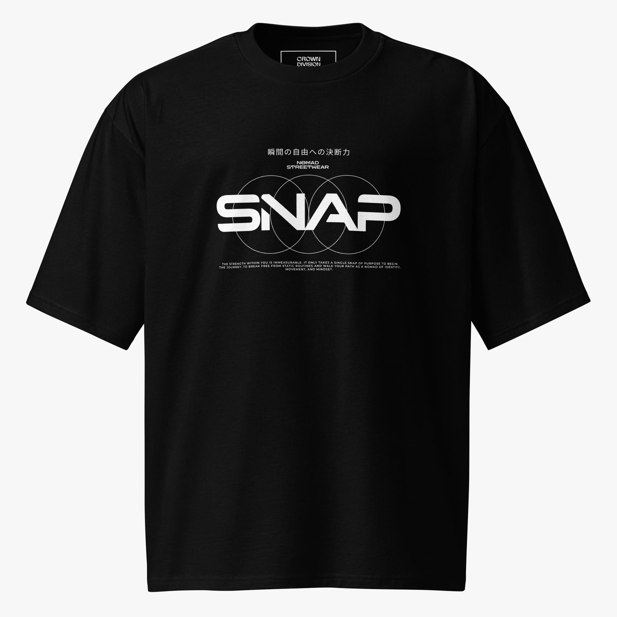 Nomadic Essentials Oversized heavyweight t-shirt - Crown Division